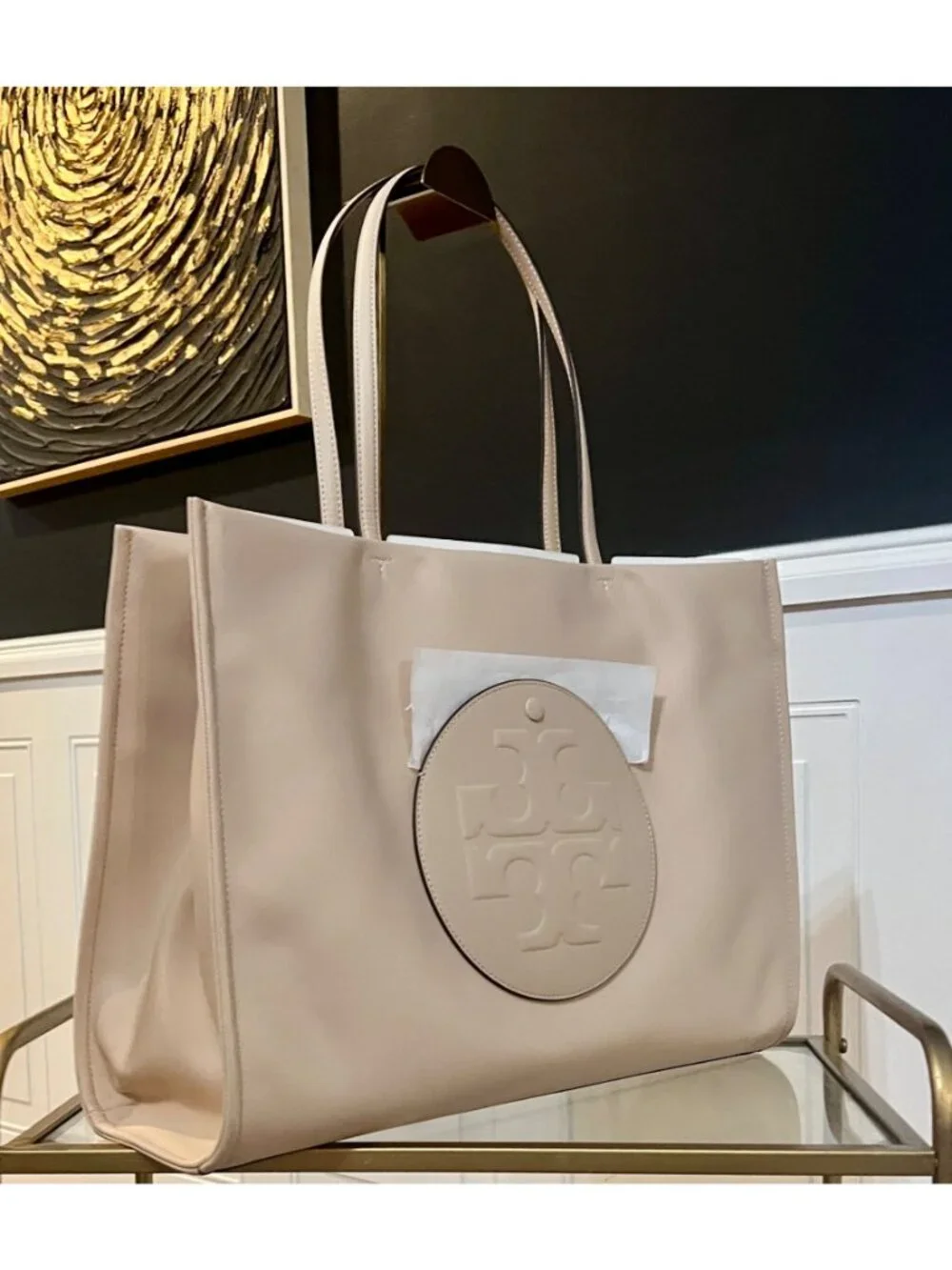 NEW!!!  Beautiful Tory Burch Medium Ella Tote in Rose Silk    712TB133P